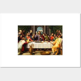 Last Supper Juan de Juanes 1562 Art Print The First Eucharist Posters and Art